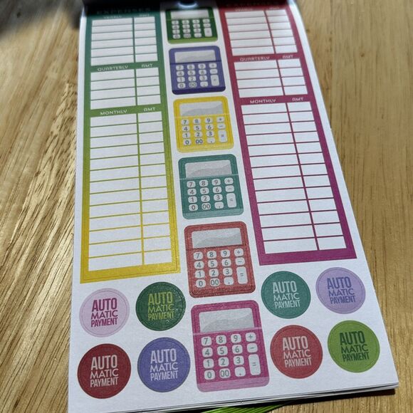 The Happy Planner Budget Stickers Book 682 Pieces - Picture 3 of 14